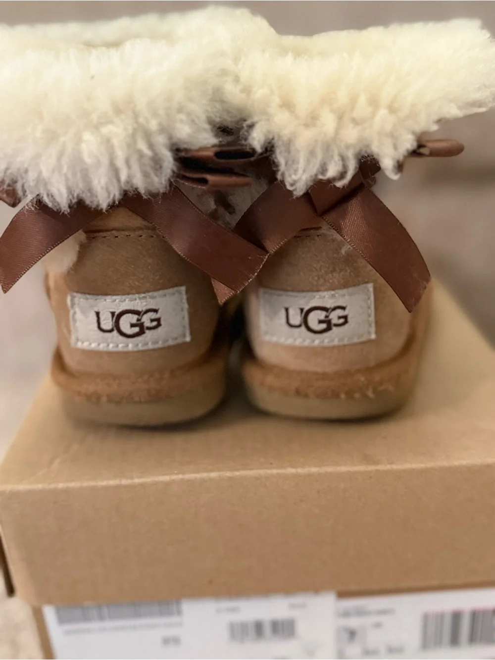 UGG Toddler Mini Bailey Bow II Boots